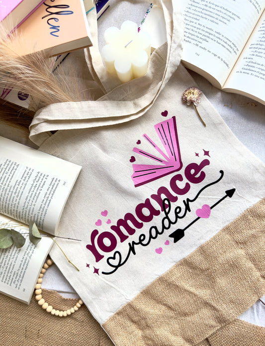 Tote Bag Book Lovers - Romance reader 📚