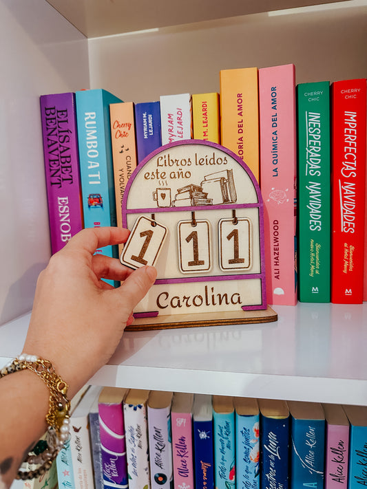 Contador de libros - Book counter 📚