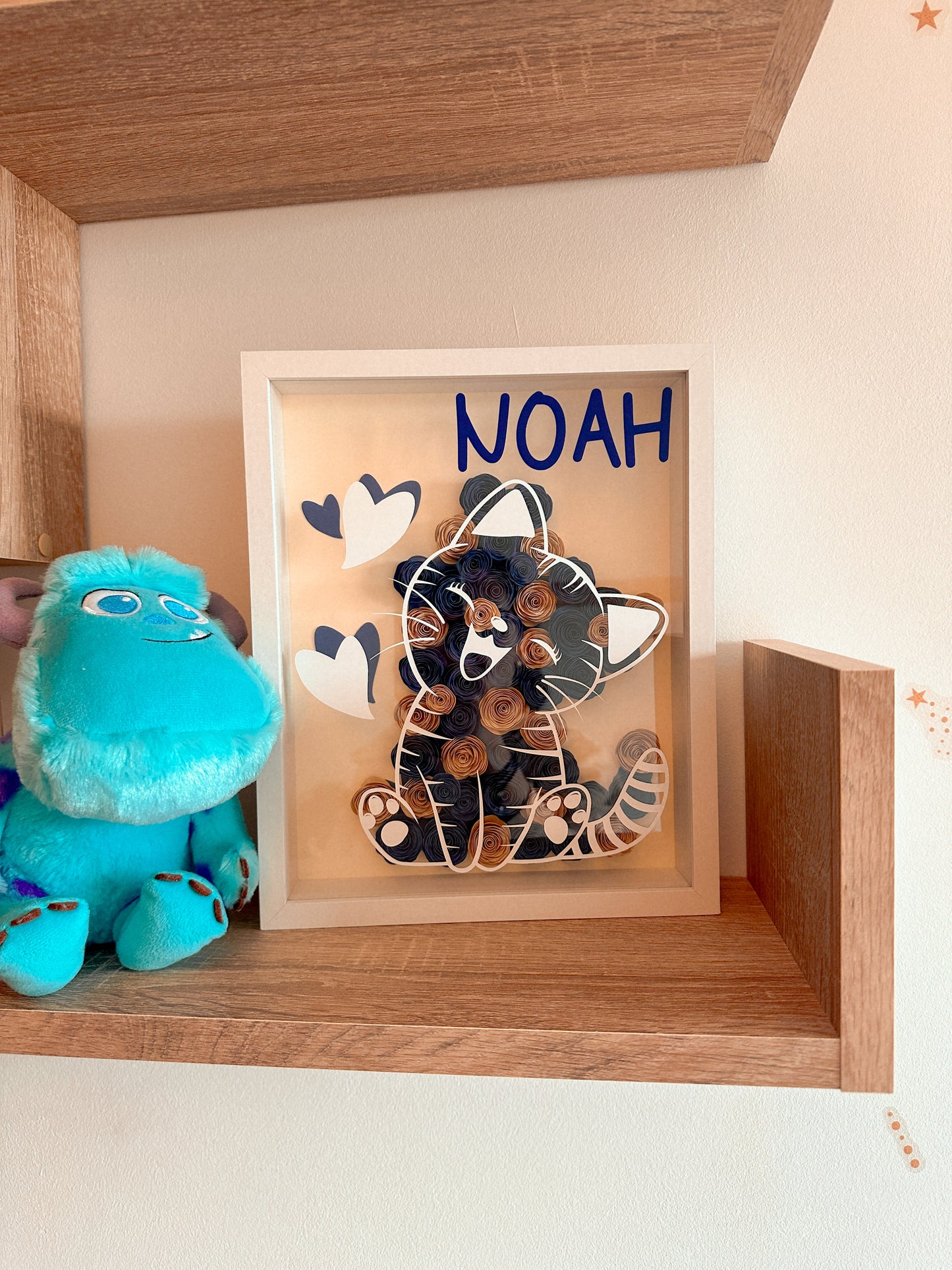 Cuadro Natalicio Personalizado 🐣🌸 - Flores