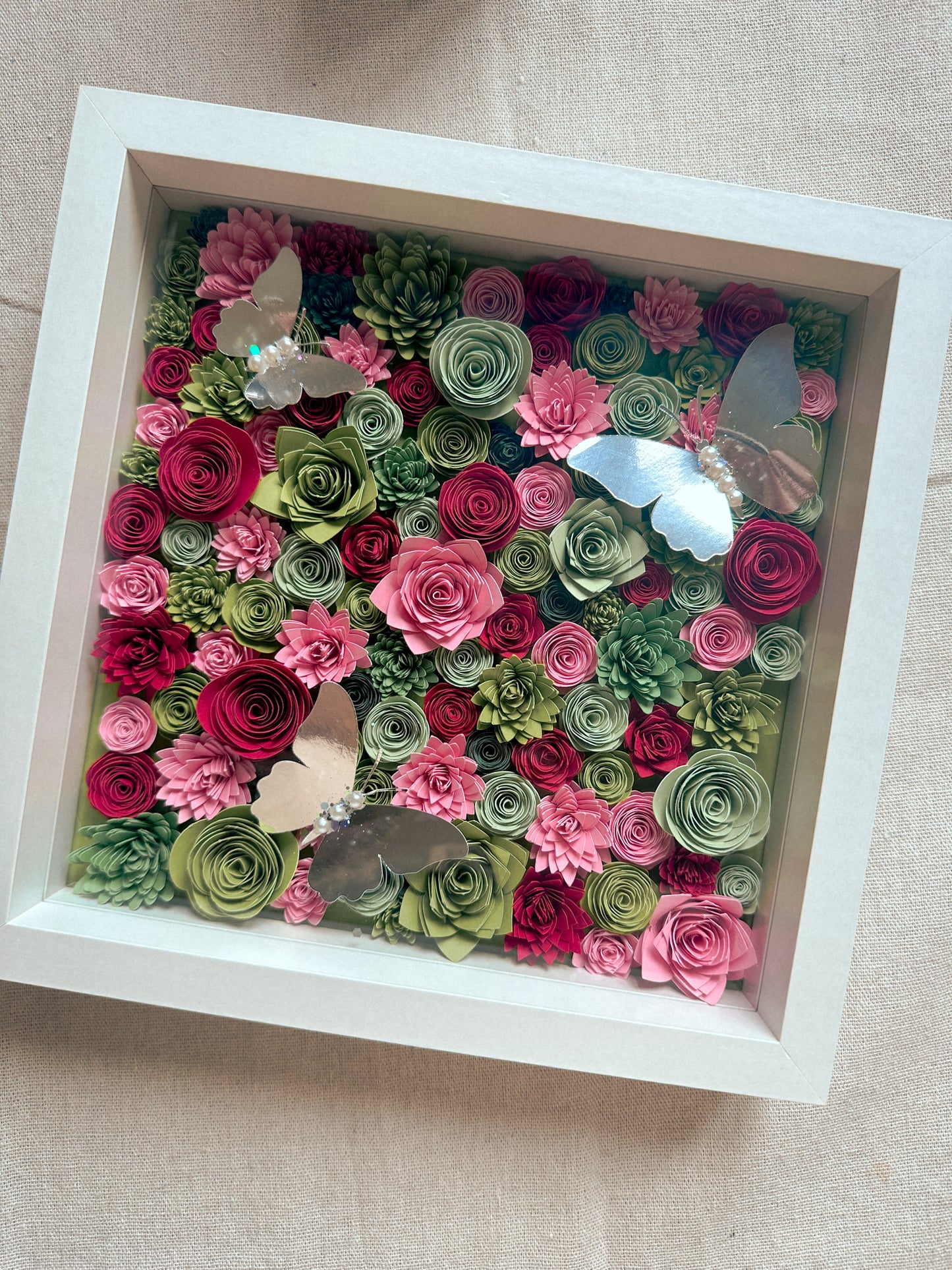 Cuadro Flores Personalizado 🌼 - Jardín