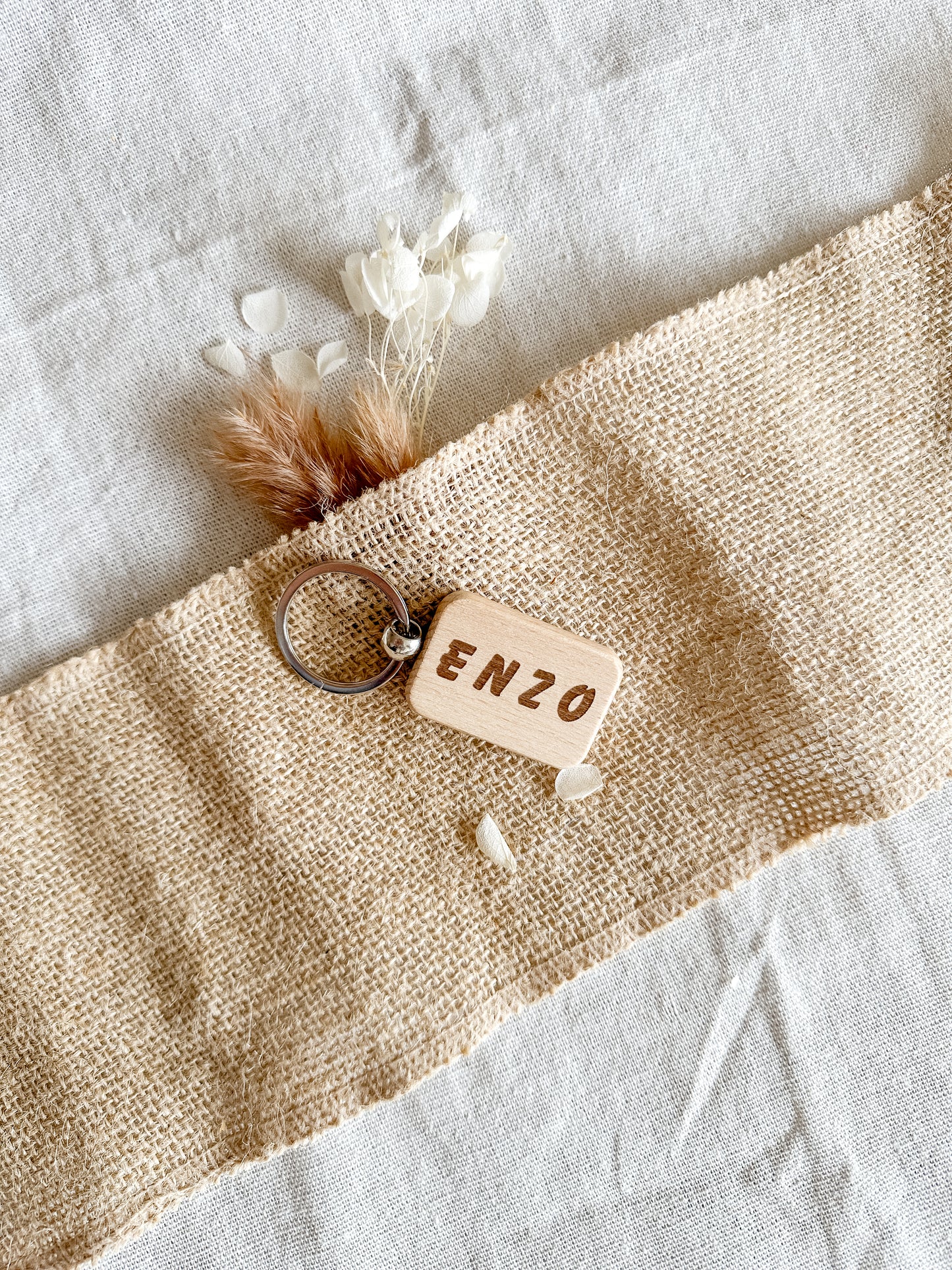 Llavero de madera personalizado 🔑