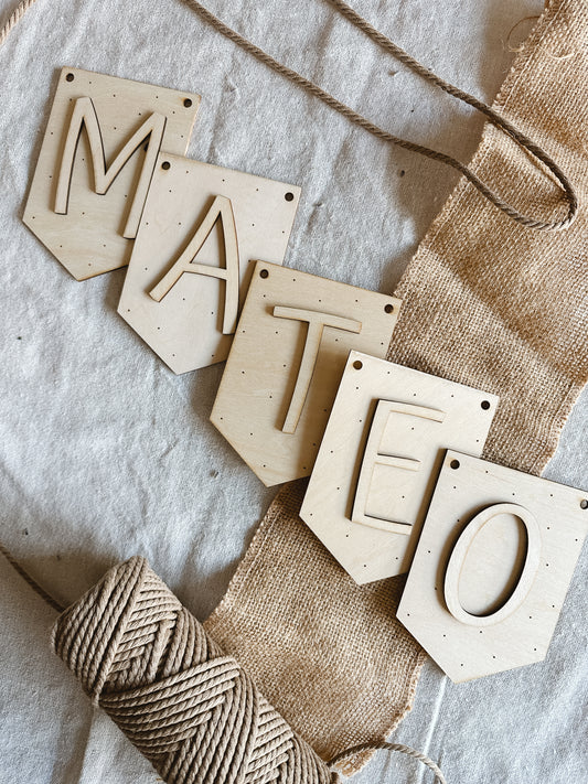 Guirnalda nombre personalizado ✨