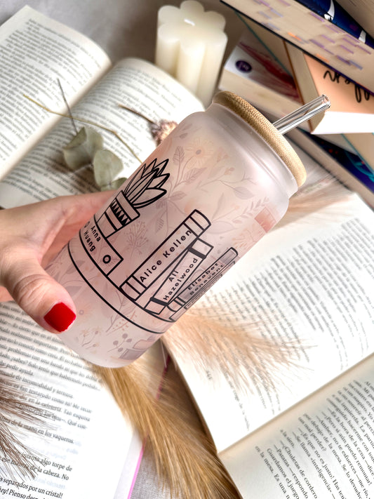 Vaso Personalizado Book Lovers - Autores Favoritos 📚