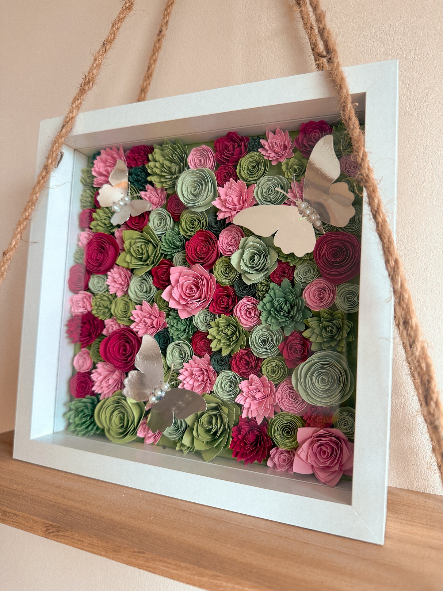 Cuadro Flores Personalizado 🌼 - Jardín