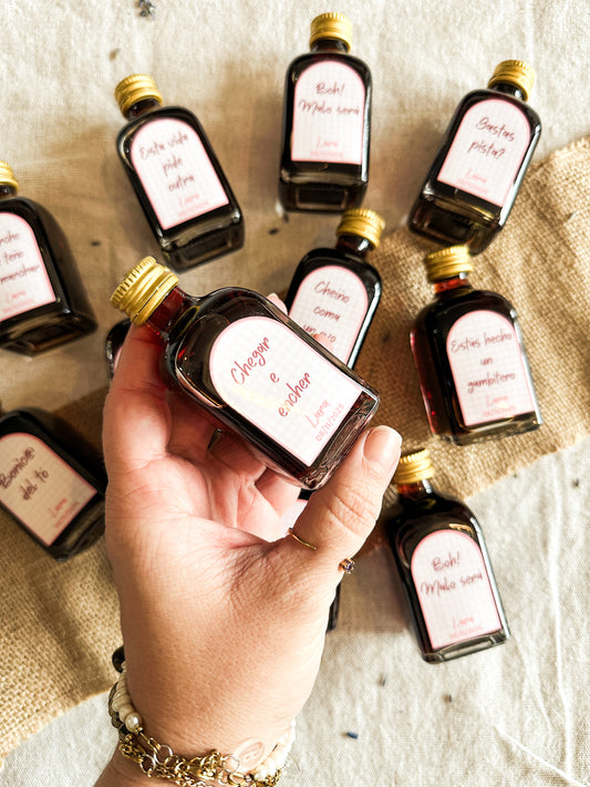 Miniatura botellas personalizadas