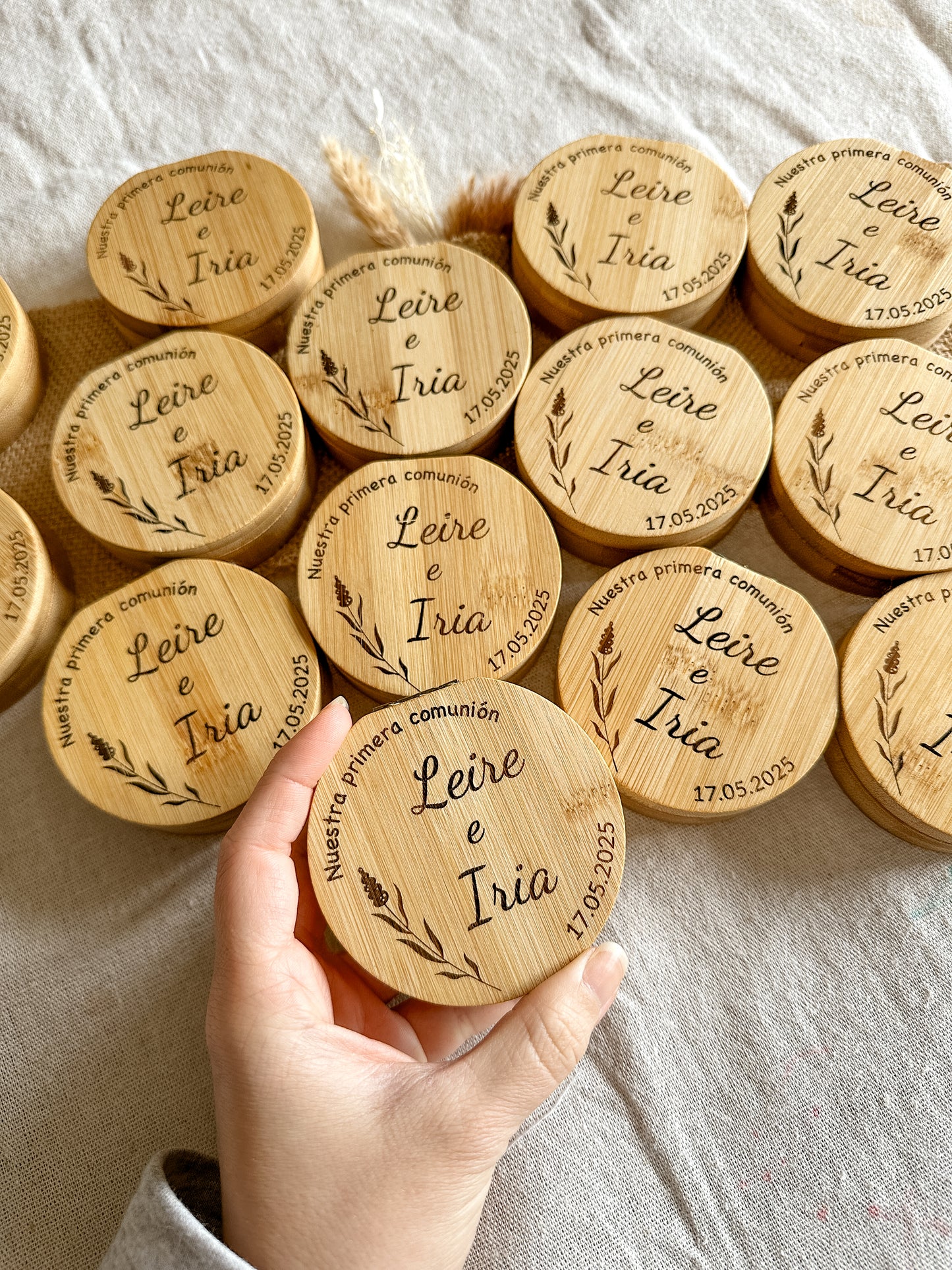 Joyero con espejo personalizado 💍