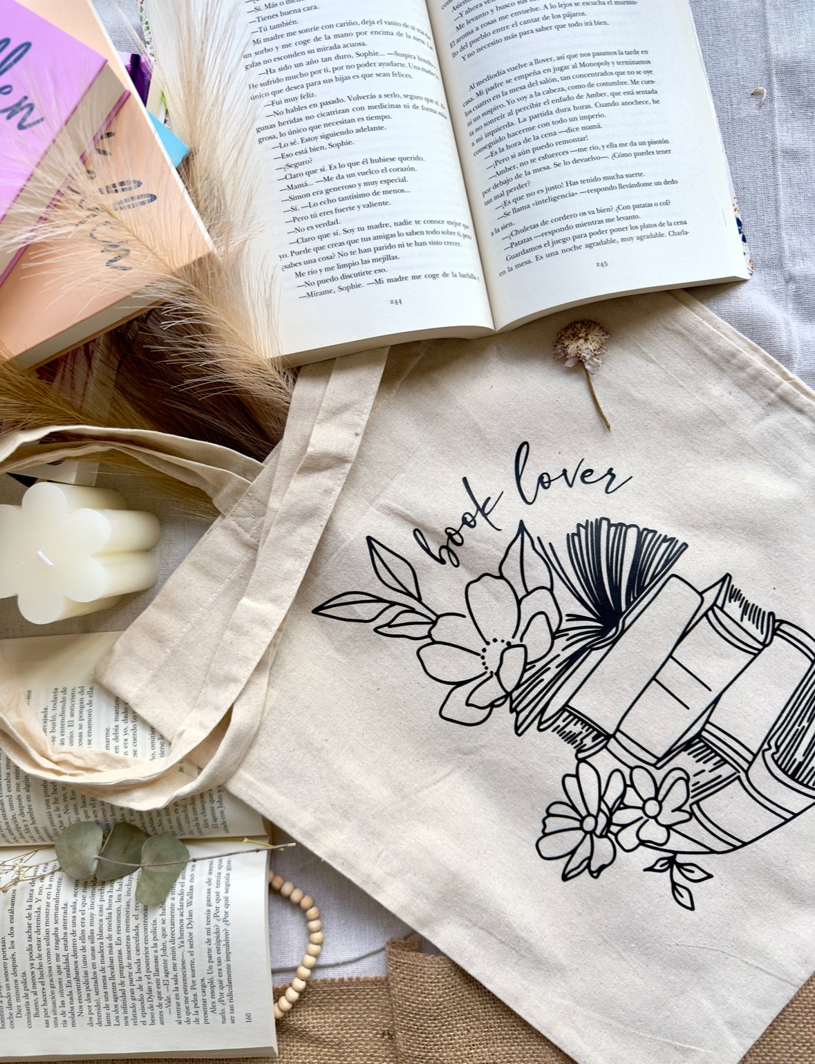 Tote Bag Book lover 📚