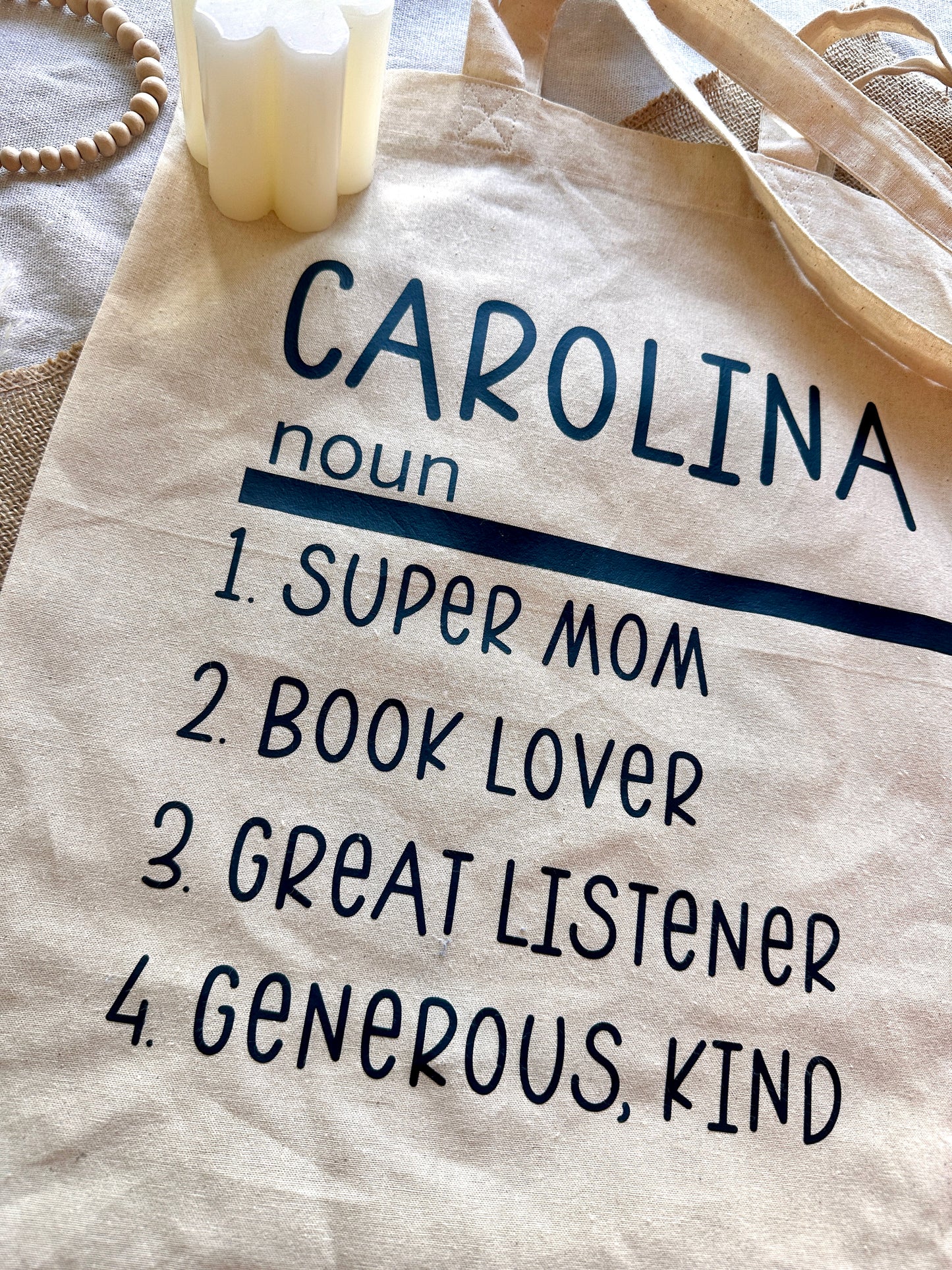 ToteBag - Initial + Name