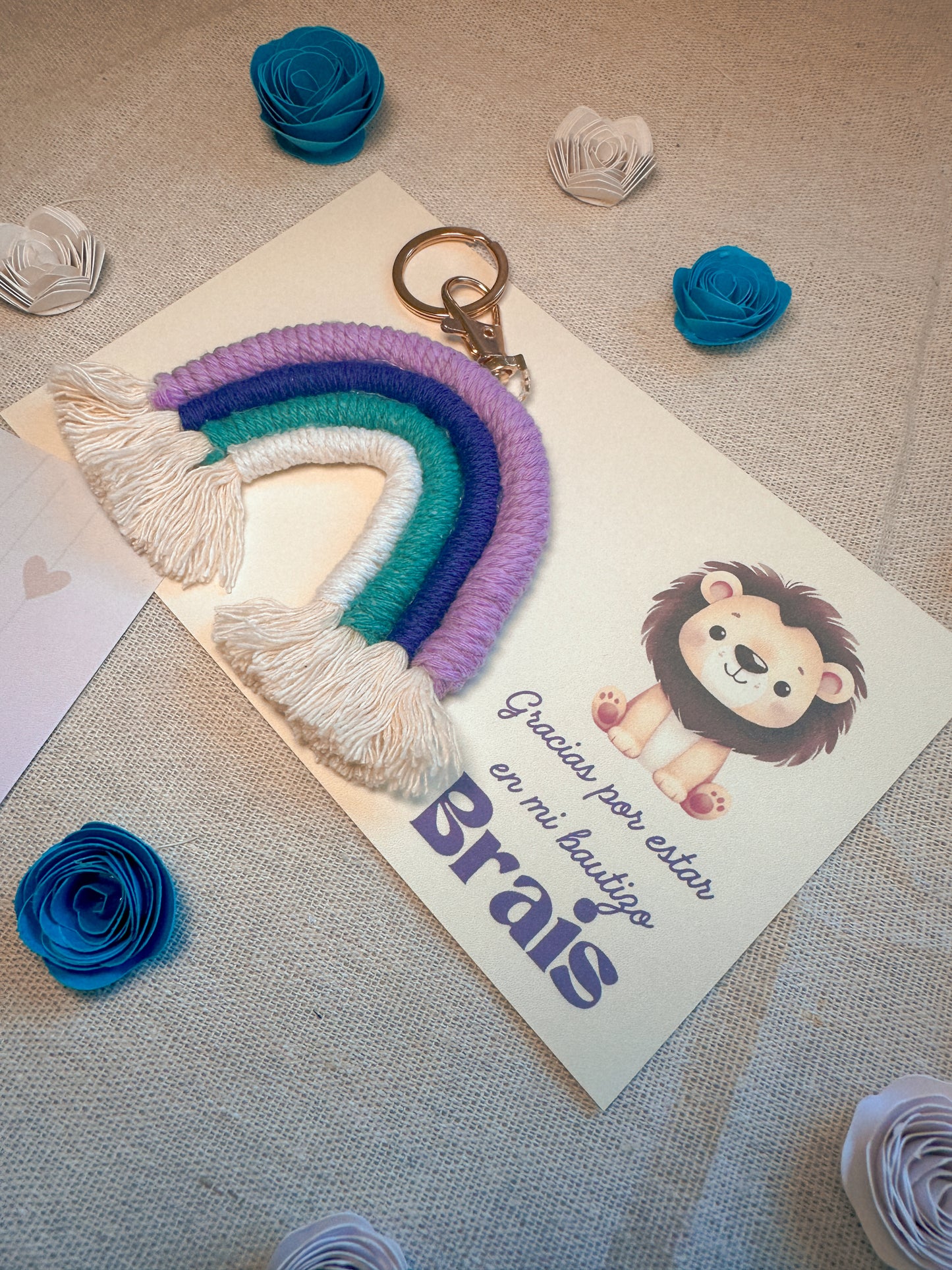 Llaveros Macramé 🧶