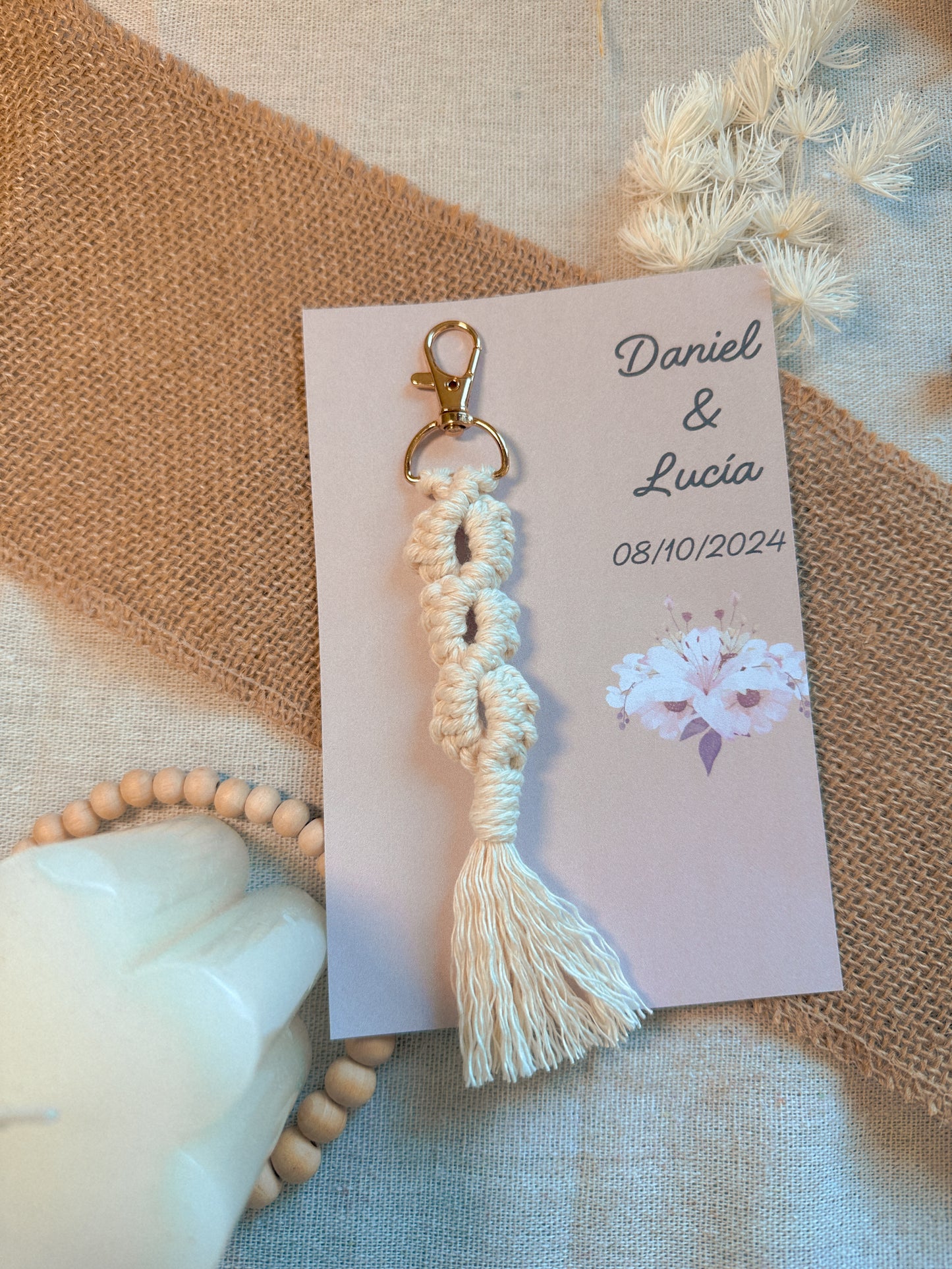 Llaveros Macramé 🧶