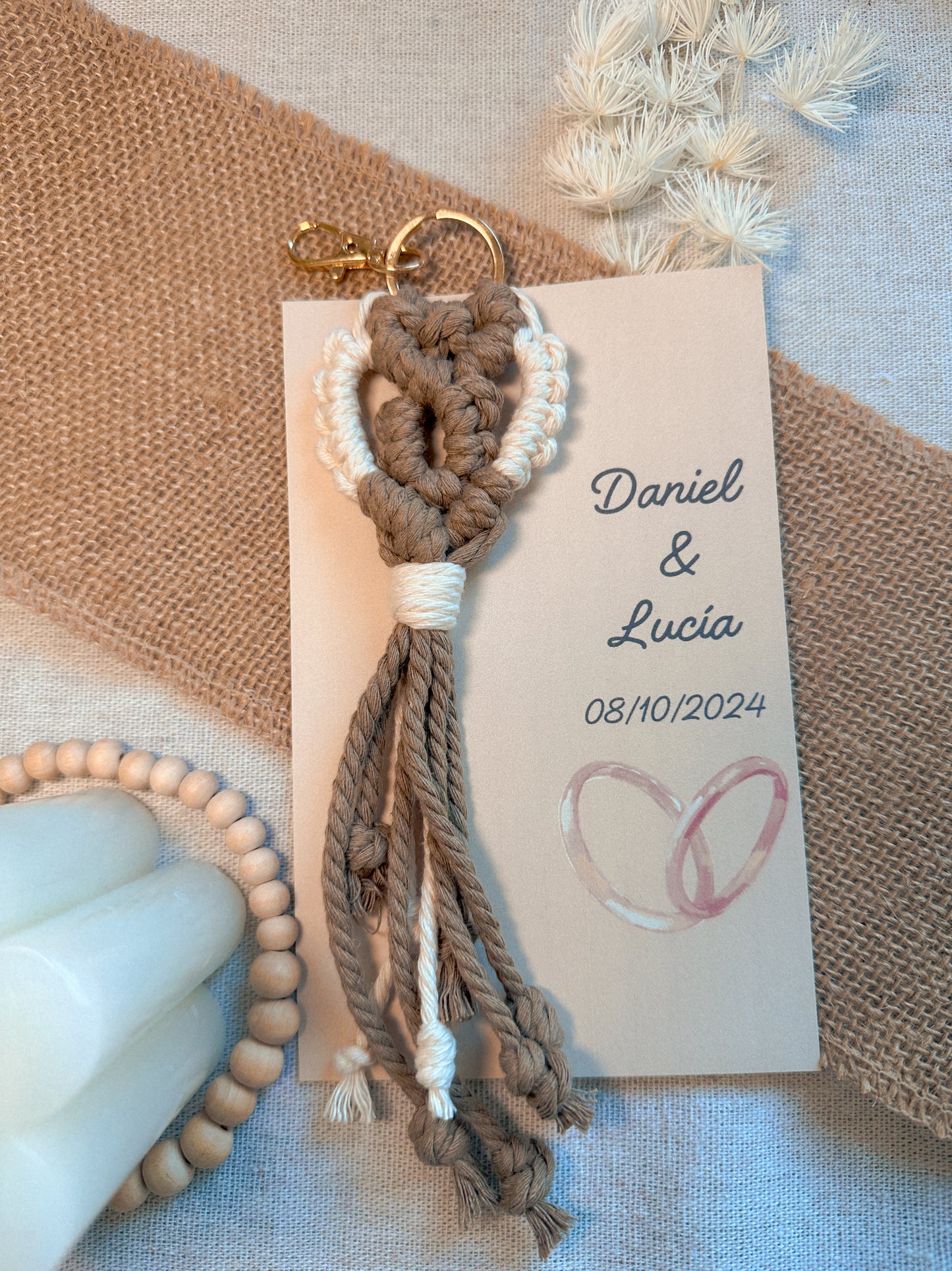 Llaveros Macramé 🧶