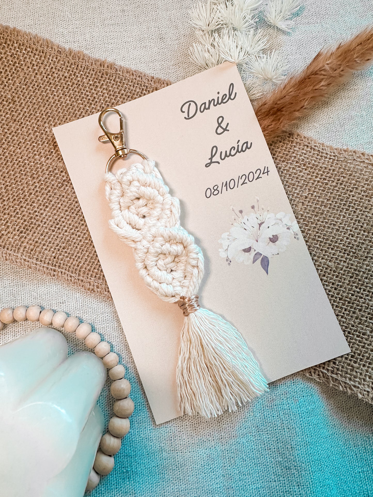 Llaveros Macramé 🧶