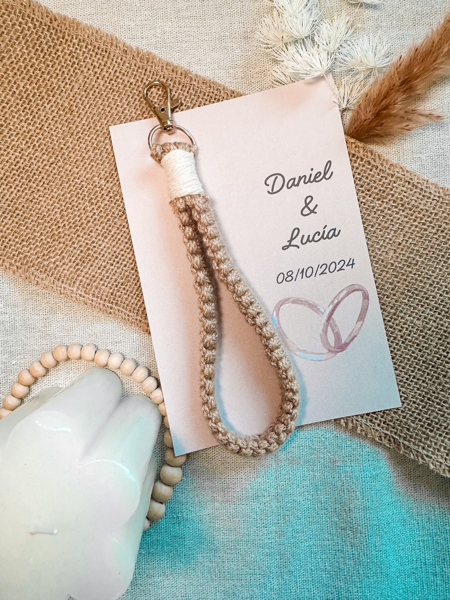 Llaveros Macramé 🧶