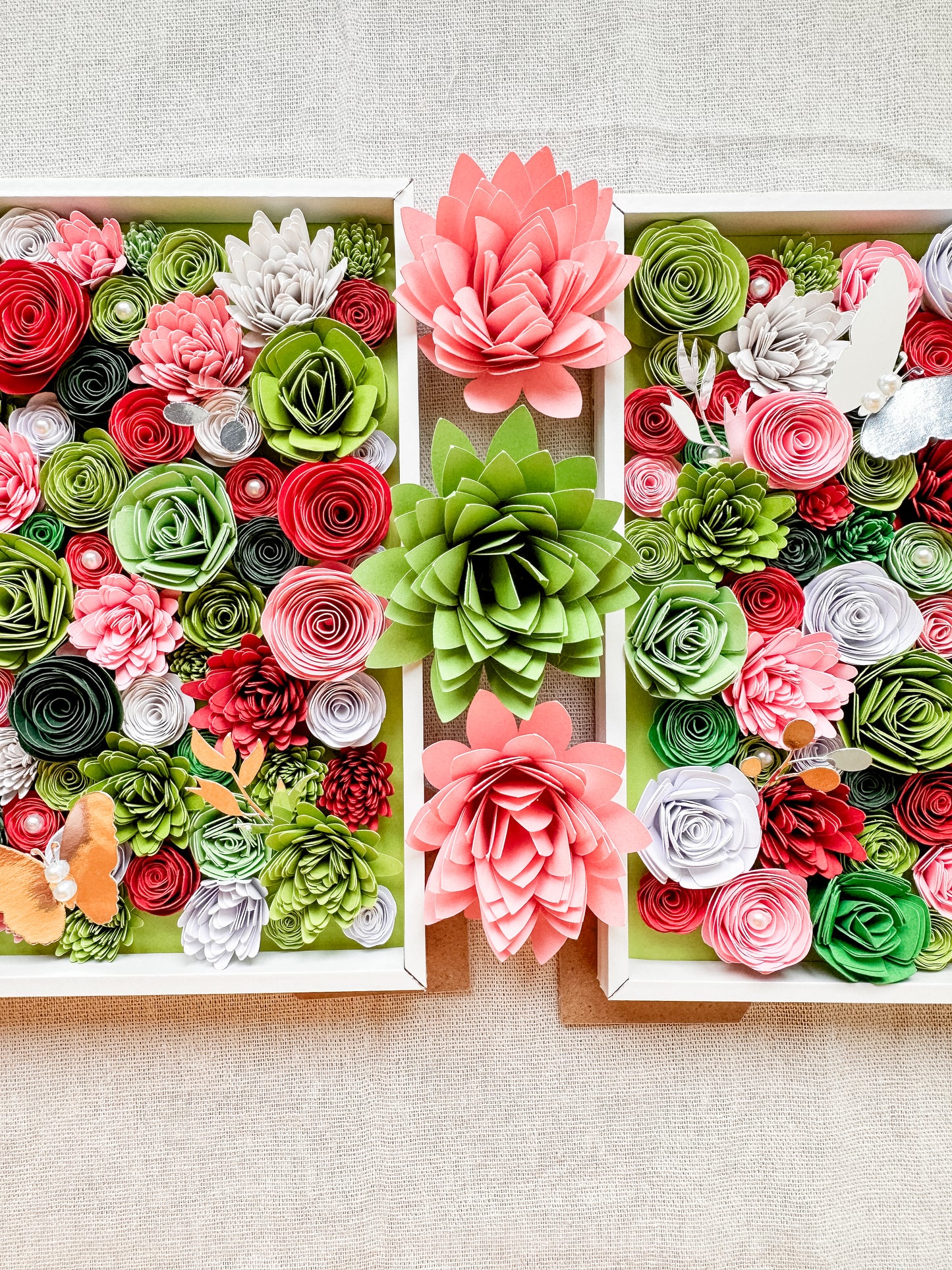 Cuadro Flores Personalizado 🌼 - Jardín