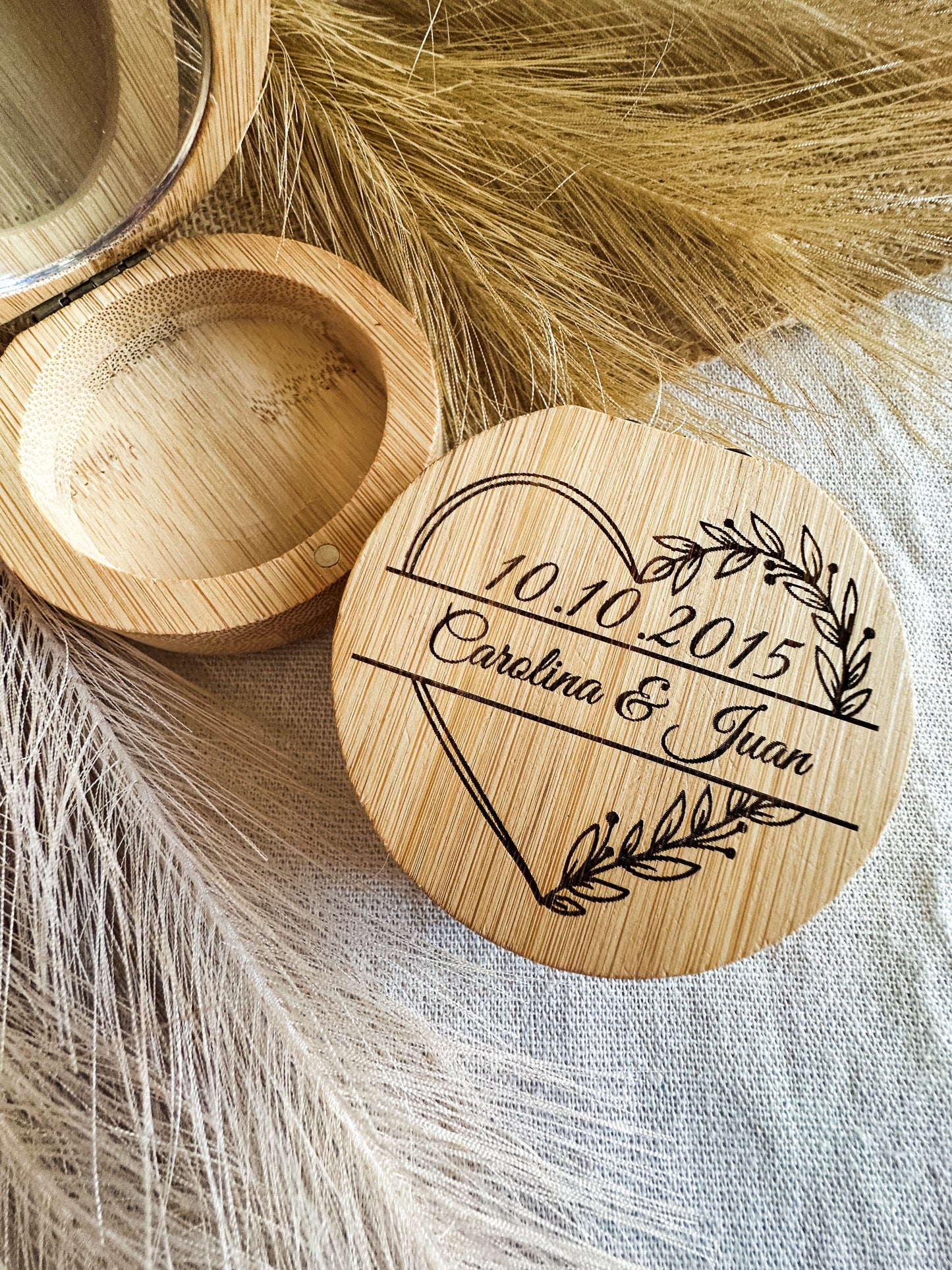 Joyero con espejo personalizado 💍