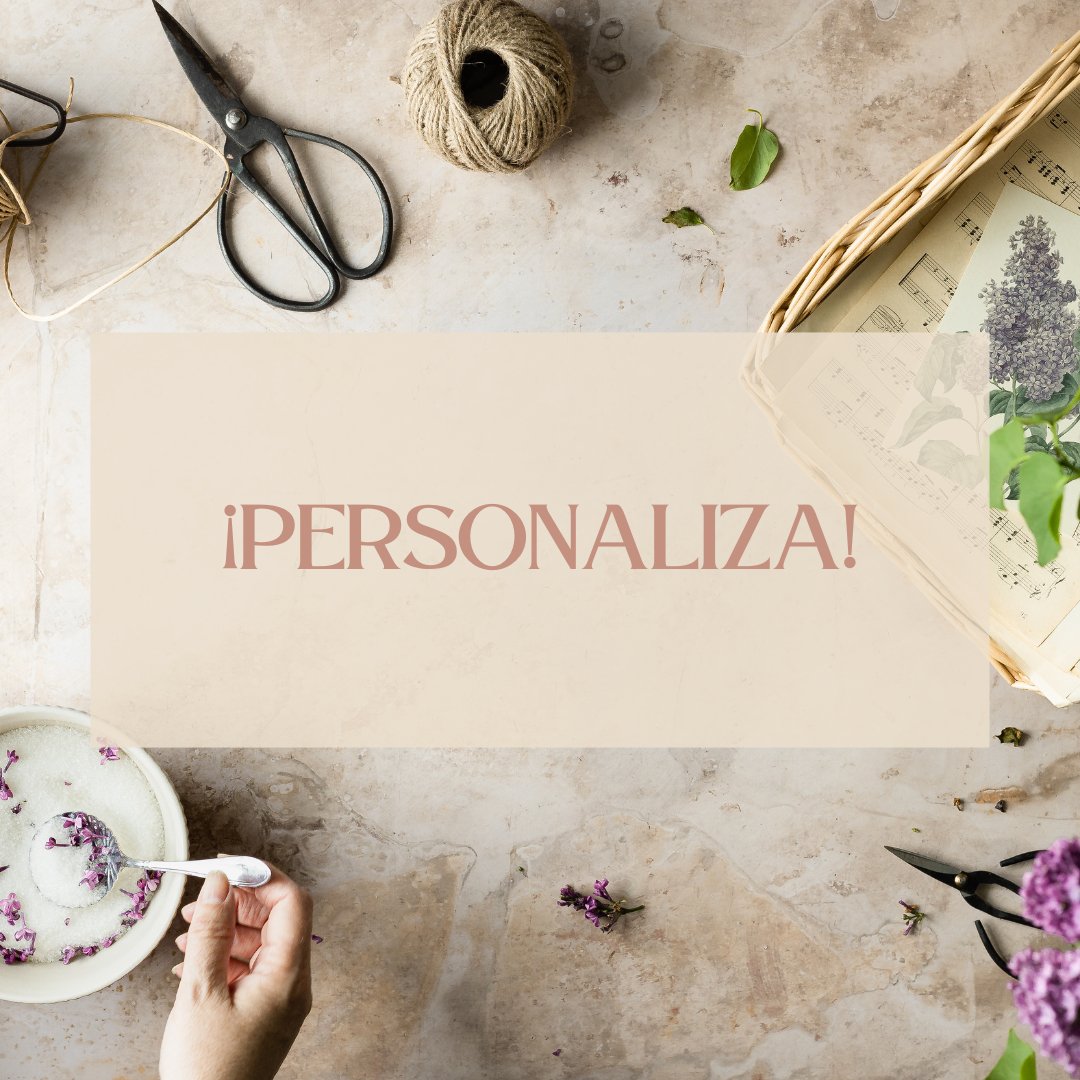 ¡Personaliza! - Wabi-Sabi Designs