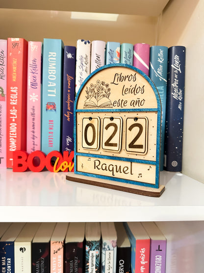 Contador de libros - Book counter 📚