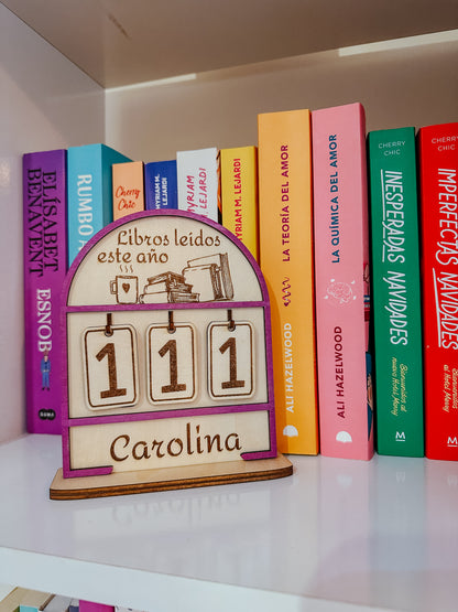 Contador de libros - Book counter 📚