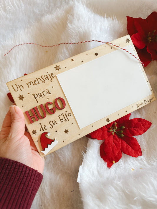 Cartel Elfo Navideño