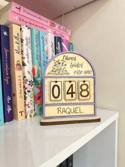 Contador de libros - Book counter 📚