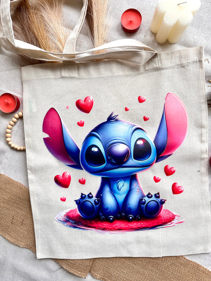 Tote Bag - Stitch Love - Última Unidad