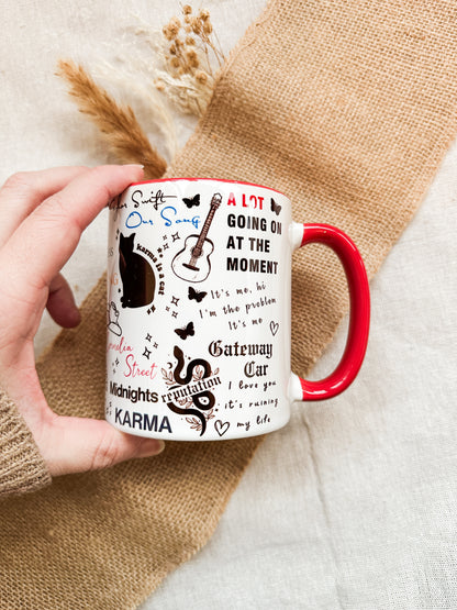 Taza Personalizada - Taylor Swift - Eras