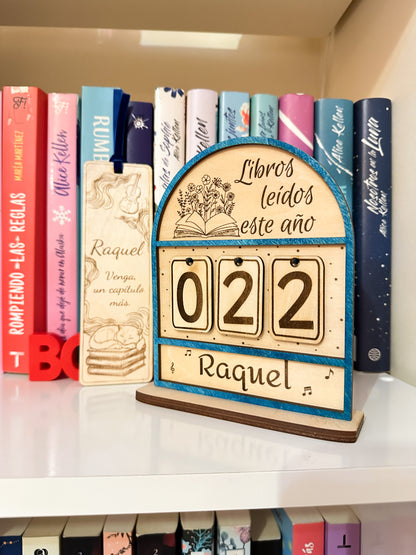 Contador de libros - Book counter 📚