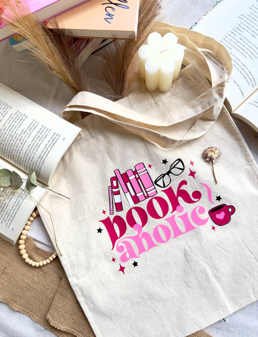 Tote Bag Book Lovers - Bookaholic