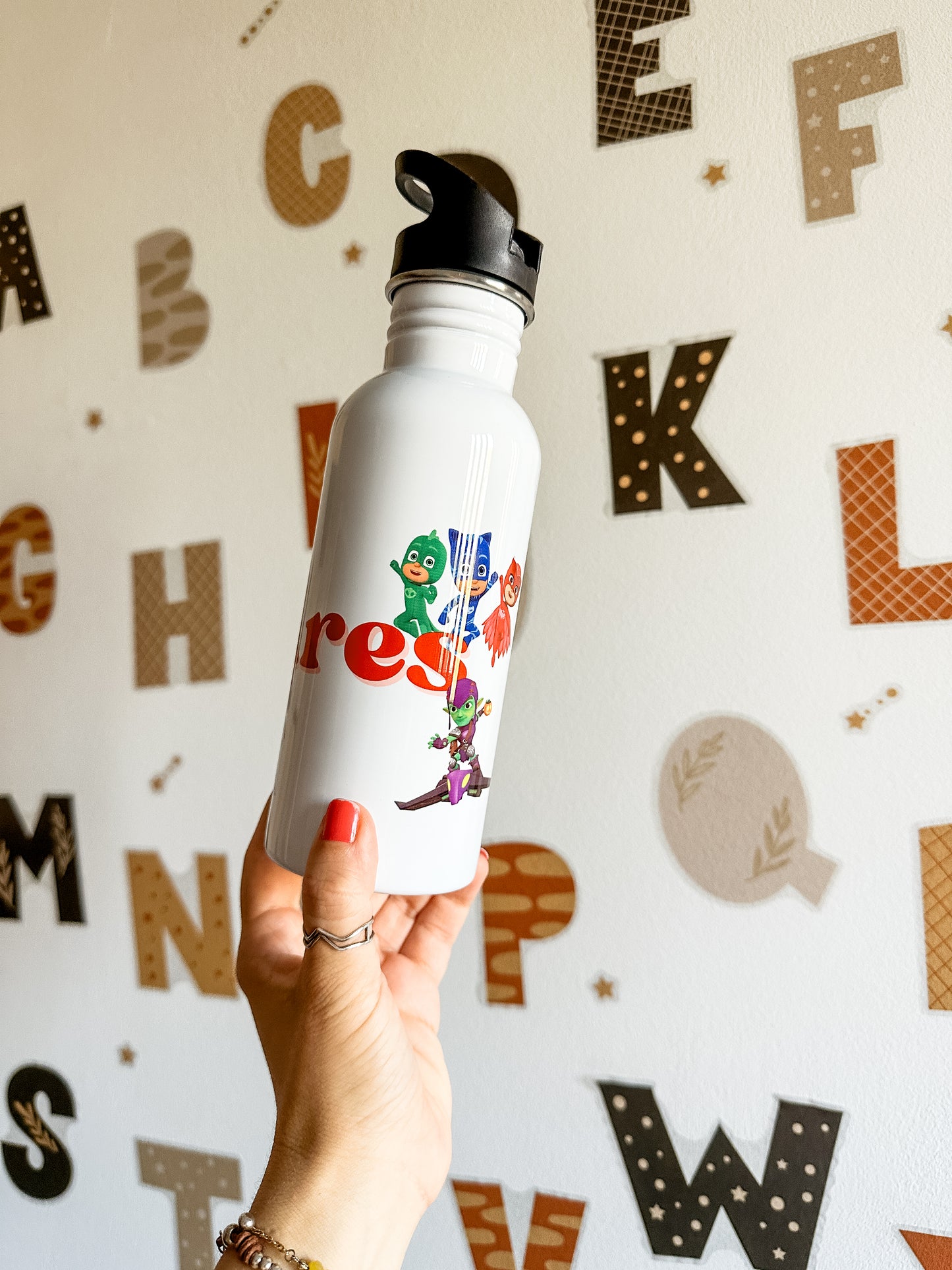 Botella Personalizada - Nombre + Dibujo