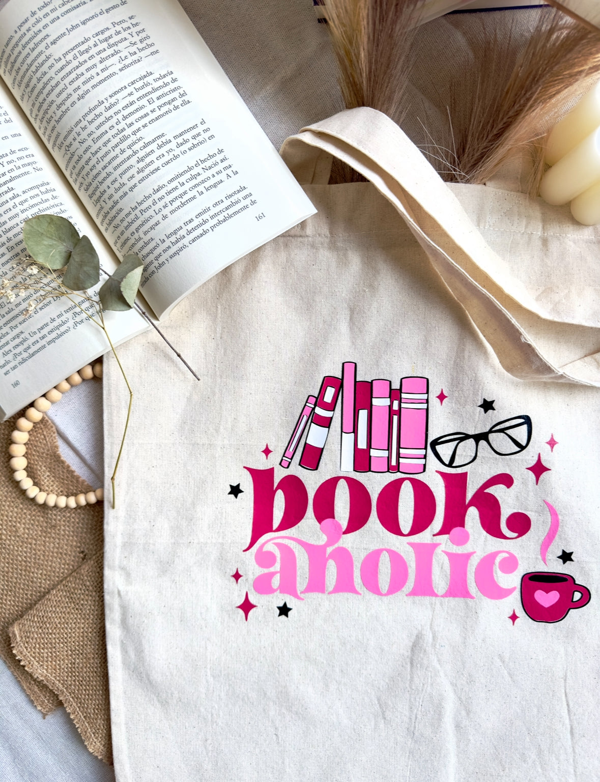 ToteBag - Accro aux livres