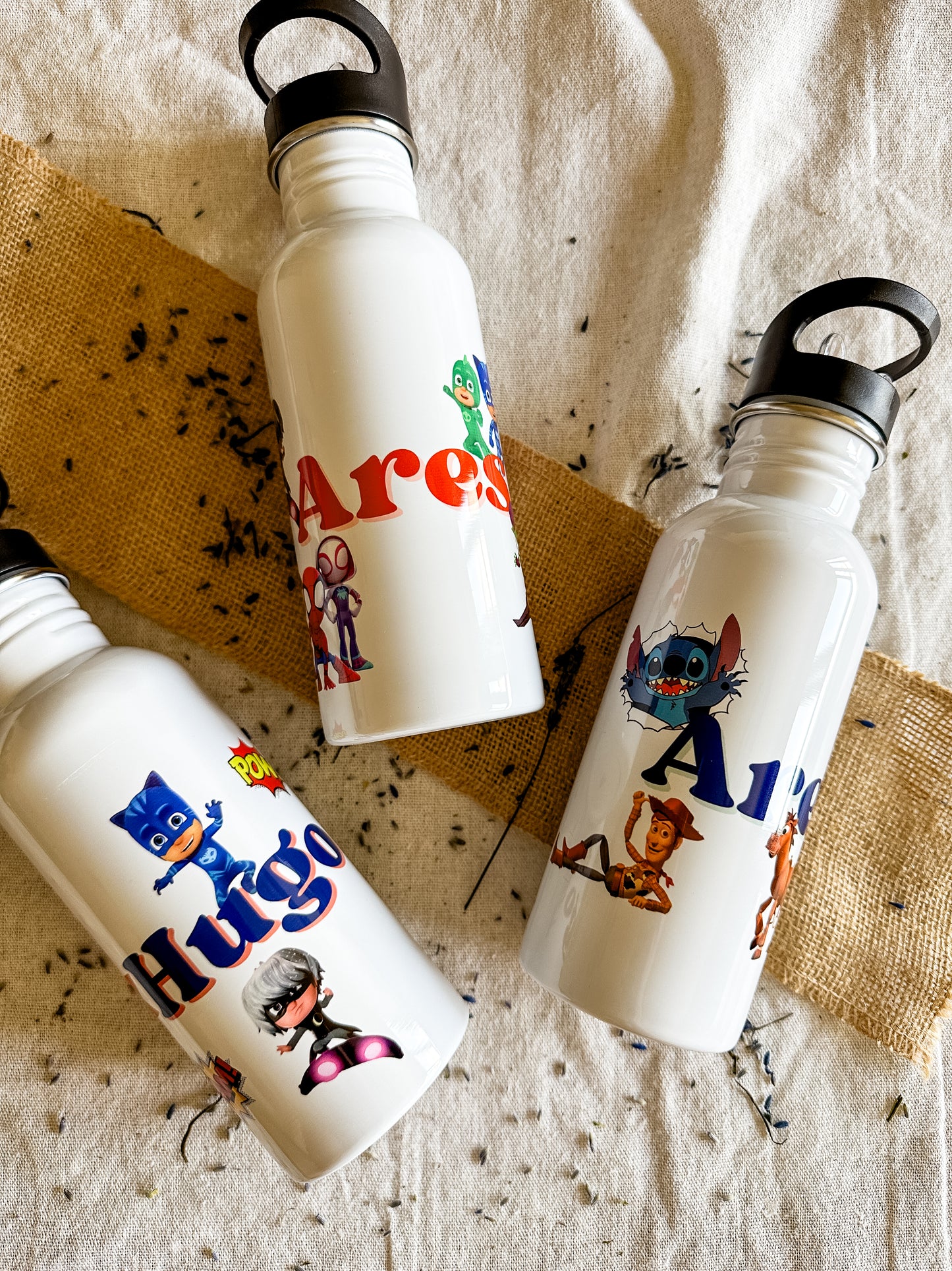Botella Personalizada - Nombre + Dibujo