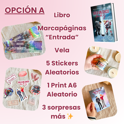 Caja Literaria "Solo un chico más" 🥅 ❤️ - PREVENTA