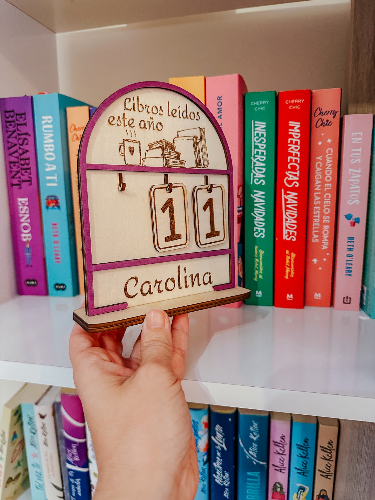 Contador de libros - Book counter 📚