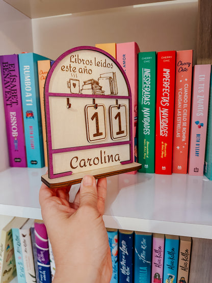 Contador de libros - Book counter 📚