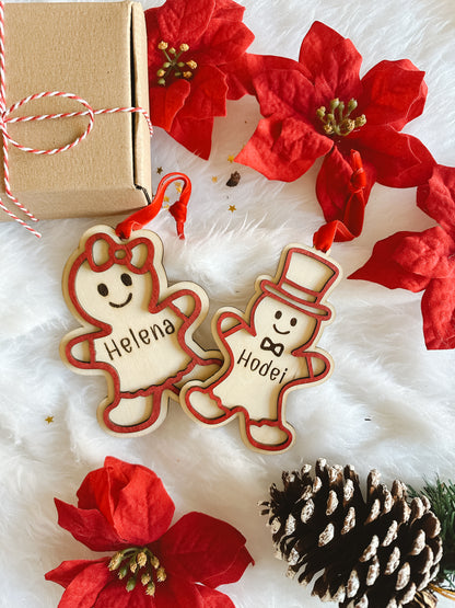 Adornos Muñecos de Jengibre🎄