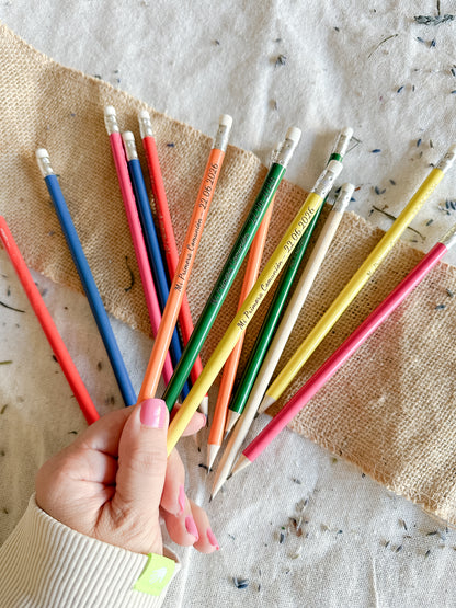 Lápiz de madera personalizado ✏️