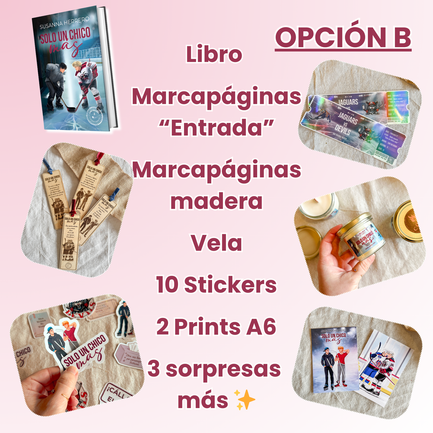 Caja Literaria "Solo un chico más" 🥅 ❤️ - PREVENTA