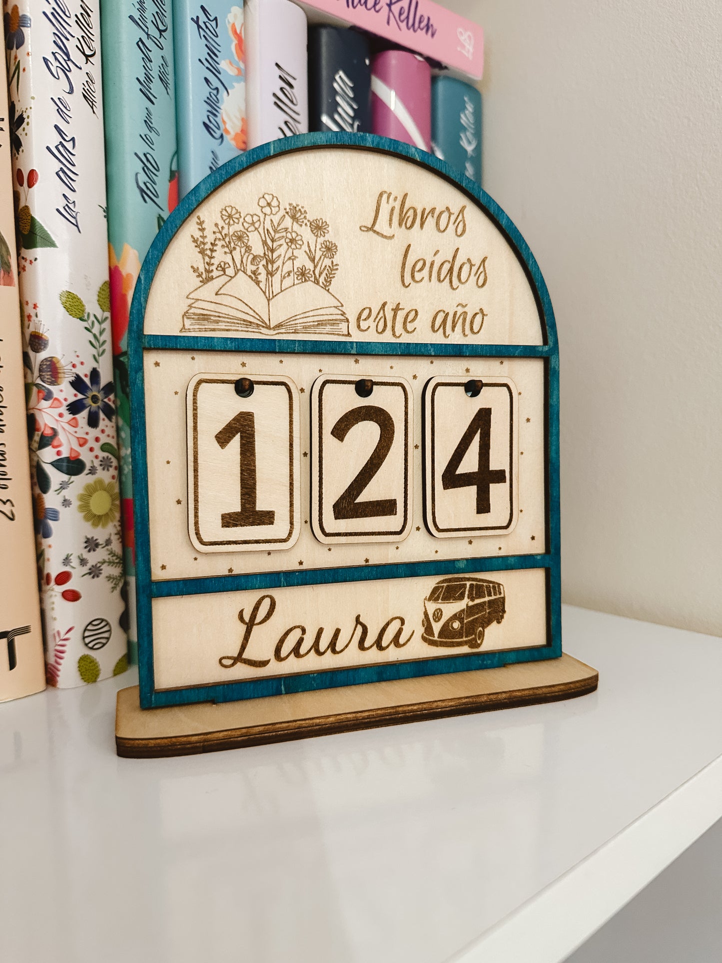 Contador de libros - Book counter 📚