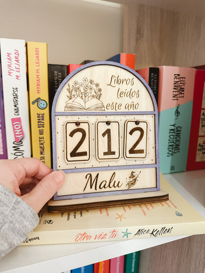 Contador de libros - Book counter 📚