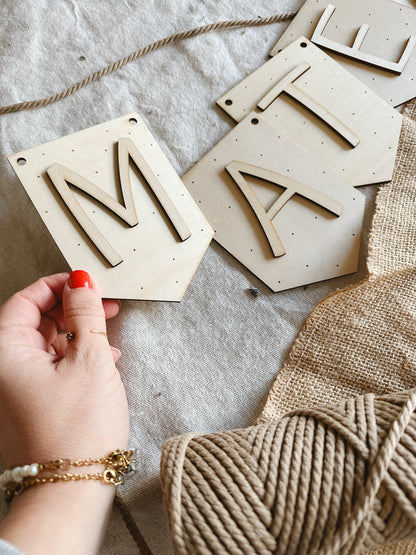 Guirnalda nombre personalizado ✨