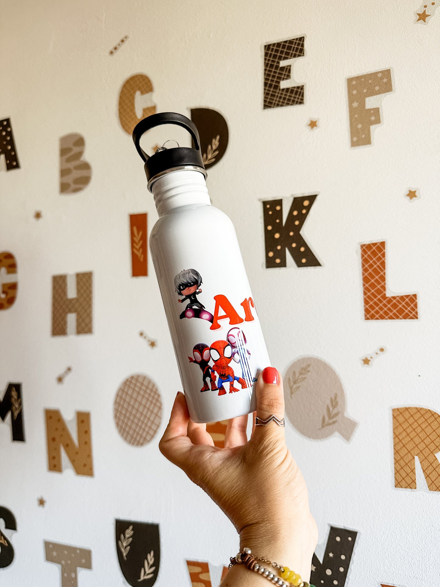 Botella Personalizada - Nombre + Dibujo