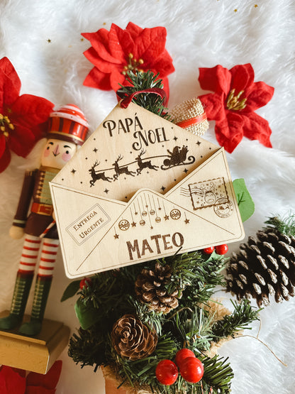 Sobre Navidad Personalizado 🎄🎅🏼