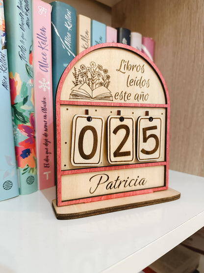 Contador de libros - Book counter 📚