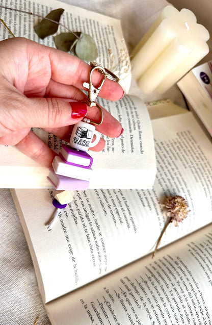 Llavero Libros 📚♥️