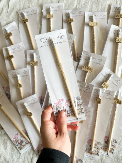 Lápiz de madera personalizado ✏️