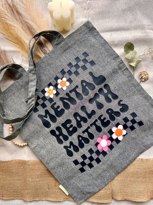 Tote Bag - Mental Health Matters - Últimas Unidades