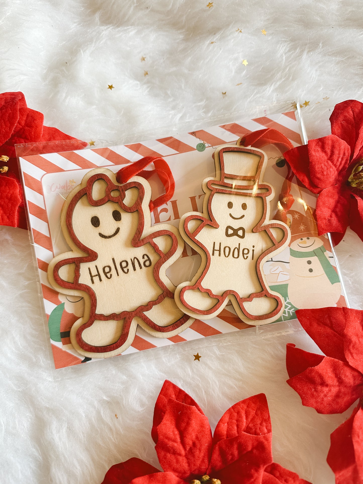 Adornos Muñecos de Jengibre🎄