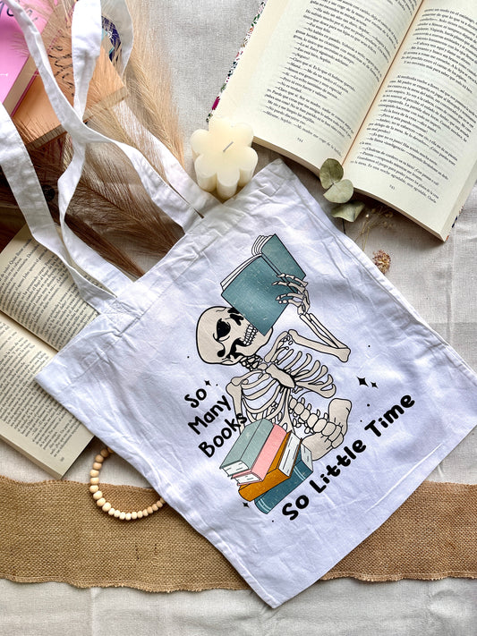 Tote Bag Book Lovers - So many books - Última Unidad