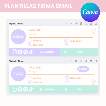 Plantillas firma email - Cookies