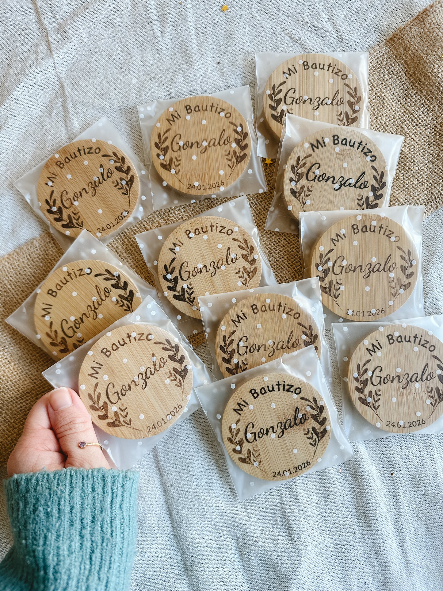 Espejo de mano personalizado 🪞